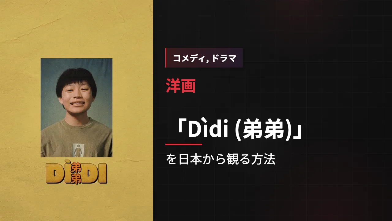映画「Dìdi (弟弟)」を日本から観る方法