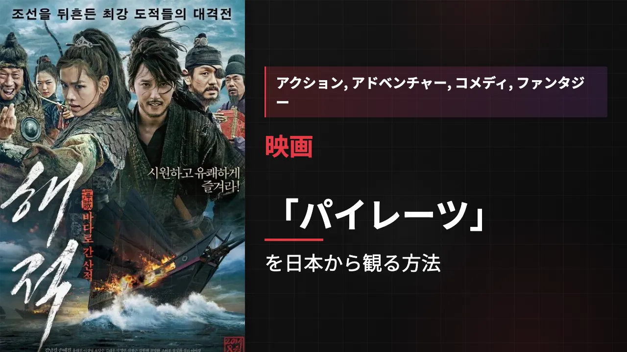 映画「パイレーツ」を日本から観る方法